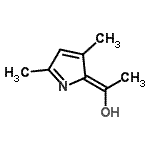 CAS 登录号：759398-65-7， (1Z)-1-(3,5-二甲基-2H-吡咯-2-亚基)乙醇