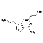CAS 登录号：759419-39-1， 9-烯丙基-2-乙氧基-9H-嘌呤-6-胺