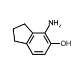 CAS 登录号：759419-63-1， 4-氨基-5-茚满醇