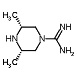 CAS 登录号：759427-47-9， (3R,5S)-3,5-二甲基-1-哌嗪甲脒