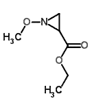 CAS#: 75959-33-0, Ethyl 1-methoxy-2-aziridinecarboxylate