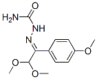 CAS#: 7598-68-7, [[2,2-Dimethoxy-1-(4-Methoxyphenyl)Ethylidene]Amino]Urea