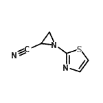 CAS 登录号：75985-89-6， 1-(1,3-噻唑-2-基)-2-氮丙啶甲腈
