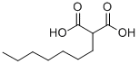 CAS 登录号：760-54-3， 2-庚基-丙二酸