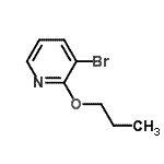 CAS 登录号：760207-92-9， 3-溴-2-丙氧基吡啶