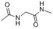 CAS 登录号：7606-79-3， 2-(乙酰氨基)-N-甲基-乙酰胺
