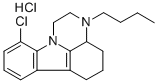 CAS#: 76061-76-2, 1,10-Trimethylene-2-Butyl-6-Chloro-1,2,3,4-Tetrahydropyrazino(1,2-a)Indole Hydrochloride