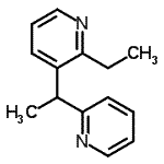 CAS 登录号：760998-90-1， 2-乙基-3-[1-(2-吡啶基)乙基]吡啶
