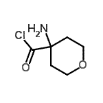CAS#: 761340-01-6, 4-Aminotetrahydro-2H-pyran-4-carbonyl chloride