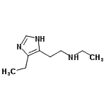 CAS 登录号：761345-22-6， N-乙基-2-(4-乙基-1H-咪唑-5-基)乙胺