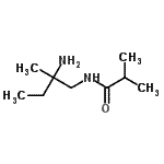 CAS 登录号：761361-31-3， N-(2-氨基-2-甲基丁基)-2-甲基丙酰胺