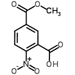 CAS 登录号：76143-33-4， 5-(甲氧羰基)-2-硝基苯甲酸