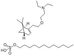 CAS#: 76157-55-6, Myrtecaine Lauryl Sulfate