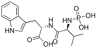 CAS 登录号：76166-64-8， (2S)-3-(1H-吲哚-3-基)-2-[[(2S)-3-甲基-2-(膦酰氨基)丁酰基]氨基]丙酸