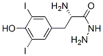 CAS 登录号:76203-88-8, (2S)-2-氨基-3-(4-羟基-3,5-二碘苯基)丙酰肼