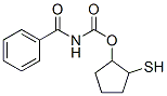CAS#: 7621-74-1, (2-Sulfanylcyclopentyl) N-Benzoylcarbamate