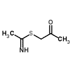 CAS 登录号：762191-42-4， 2-氧代丙基乙烷硫代亚氨酸酯