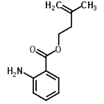 CAS 登录号：762213-85-4， 3-甲基-3-丁烯-1-基2-氨基苯甲酸酯