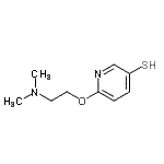 CAS 登录号：762272-31-1， 6-[2-(二甲基氨基)乙氧基]-3-吡啶硫醇