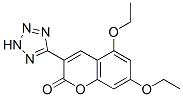 CAS 登录号:76239-50-4, 5,7-二乙氧基-3-(2H-四唑-5-基)苯并吡喃-2-酮