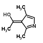 CAS 登录号：763024-00-6， (1E)-1-(2,4-二甲基-3H-吡咯-3-亚基)乙醇
