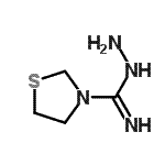 CAS#: 763026-04-6, 1,3-Thiazolidine-3-carboximidohydrazide