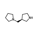 CAS 登录号：763065-29-8， 1-[(3S)-3-吡咯烷基甲基]吡咯烷