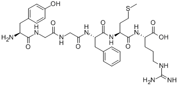 CAS#: 76310-14-0, H-Tyr-Gly-Gly-Phe-Met-Arg-OH AcOH