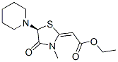CAS#: 76333-71-6, Ethyl (S)-(3-Methyl-4-Oxo-5-Piperidin-1-Ylthiazolidin-2-Ylidene)Acetate