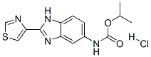 CAS#: 76345-76-1, Propan-2-Yl N-[2-(1,3-Thiazol-4-Yl)-3H-Benzimidazol-5-Yl]Carbamate Hydrochloride