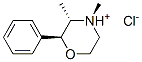 CAS#: 7635-51-0, (2S-trans)-3,4-Dimethyl-2-Phenylmorpholinium Chloride