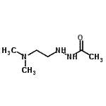 CAS 登录号：763877-83-4， N'-[2-(二甲基氨基)乙基]乙酰肼