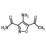 CAS 登录号：76390-73-3， 5-乙酰基-4-氨基-1,2-恶唑-3-甲酰胺