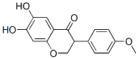 CAS 登录号:76397-85-8, 6,7-二羟基-3-(4-甲氧基苯基)色满-4-酮