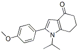 CAS#: 76410-26-9, 2-(4-Methoxyphenyl)-1-Propan-2-Yl-6,7-Dihydro-5H-Indol-4-One