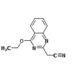 CAS 登录号：76473-43-3， (4-乙氧基-2-喹唑啉基)乙腈