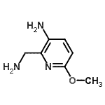 CAS 登录号：765251-08-9， 2-(氨基甲基)-6-甲氧基-3-吡啶胺