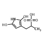 CAS 登录号：765254-70-4， 1-(2,5-二羟基-1H-吡咯-3-基)-2-丙烷磺酸