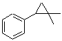 CAS 登录号：7653-94-3， (2,2-二甲基环丙基)苯