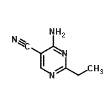 CAS 登录号：76574-45-3， 4-氨基-2-乙基-5-嘧啶甲腈