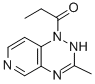 CAS 登录号：76603-20-8， 1-(3-甲基-2H-吡啶并[3,4-e][1,2,4]三嗪-1-基)丙-1-酮