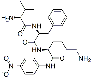 CAS 登录号：76626-36-3， (2S)-6-氨基-N-[(2S)-2-[[(2R)-2-氨基-3-甲基丁酰基]氨基]-3-苯基丙酰基]-2-[(4-硝基苯基)氨基]己酰胺
