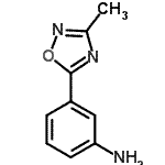 CAS 登录号：76629-35-1， 3-(3-甲基-1,2,4-恶二唑-5-基)苯胺