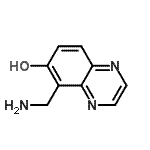 CAS 登录号：766462-63-9， 5-(氨基甲基)-6-喹喔啉醇