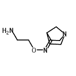 CAS 登录号：766483-91-4， 2-{[(E)-1-氮杂双环[2.2.1]庚-3-亚基氨基]氧基}乙胺