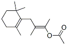 CAS 登录号：76649-19-9， [(E)-3-甲基-4-(2,6,6-三甲基-1-环己烯基)丁-3-烯-2-基]乙酸酯