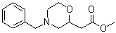 CAS 登录号：766539-34-8， (4-苄基-2-吗啉基)乙酸甲酯