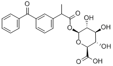 CAS 登录号:76690-94-3, 外消旋酮洛芬乙酰基-beta-D-葡糖苷酸