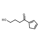 CAS 登录号：767268-61-1， 1-(1,3-环戊二烯-1-基)-4-羟基-1-丁酮