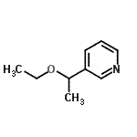 CAS 登录号：767334-30-5， 3-(1-乙氧基乙基)吡啶